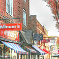 Charlottesville VA Virginia  THE CORNER  In Color